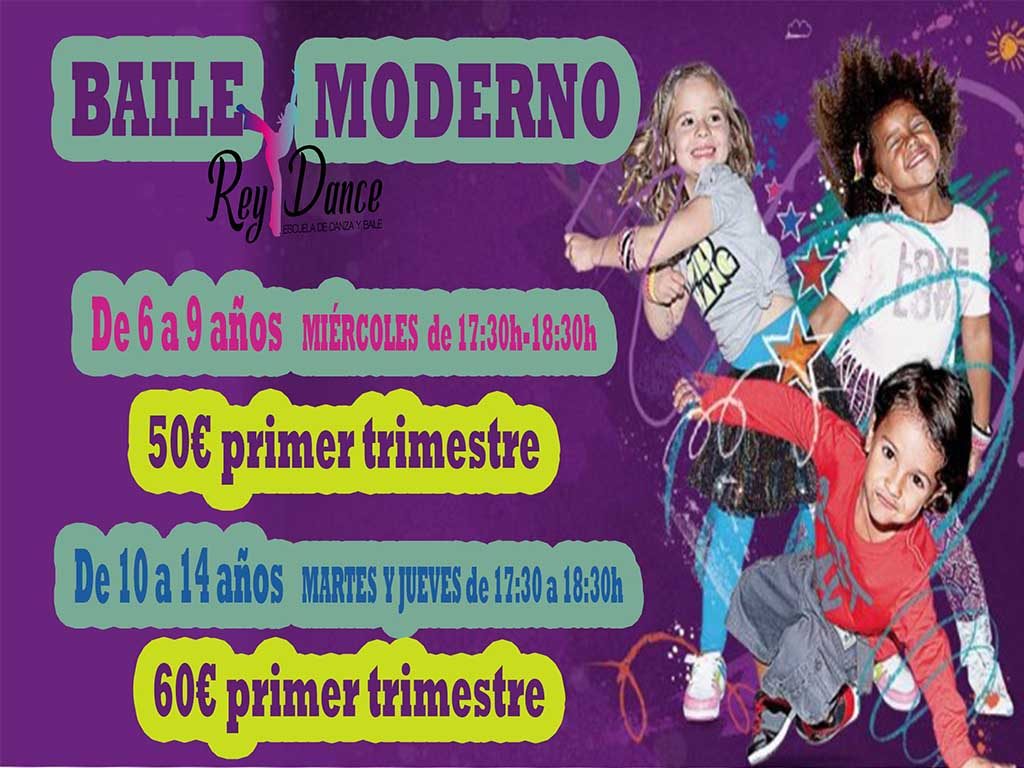 BAILE MODERNO NIÑOS