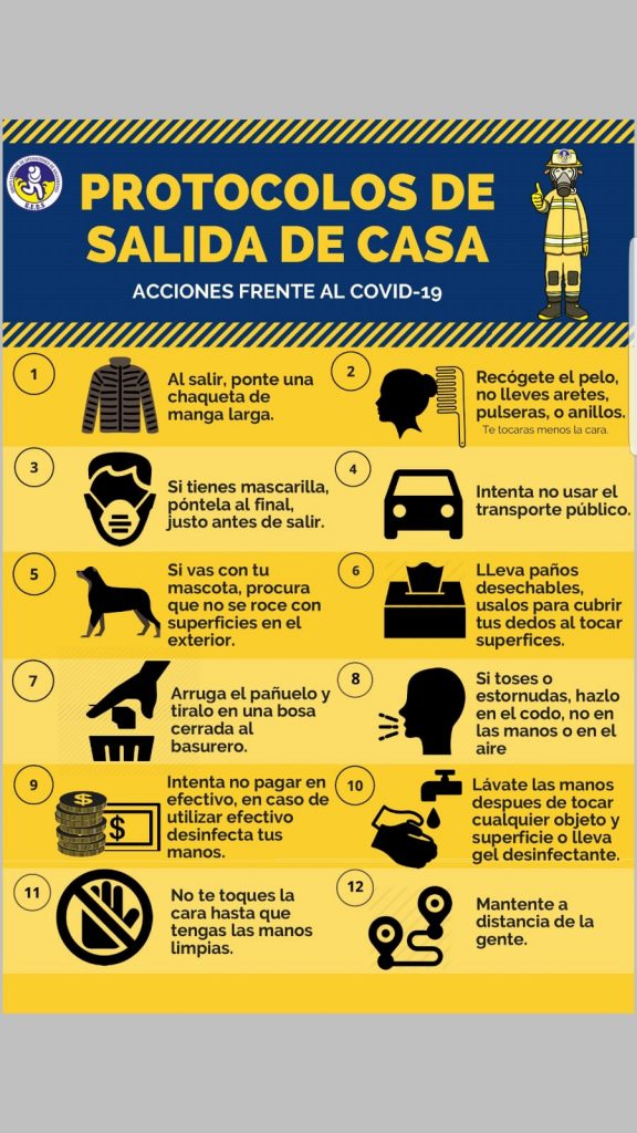 SALIR DE CASA CORONAVIRUS
